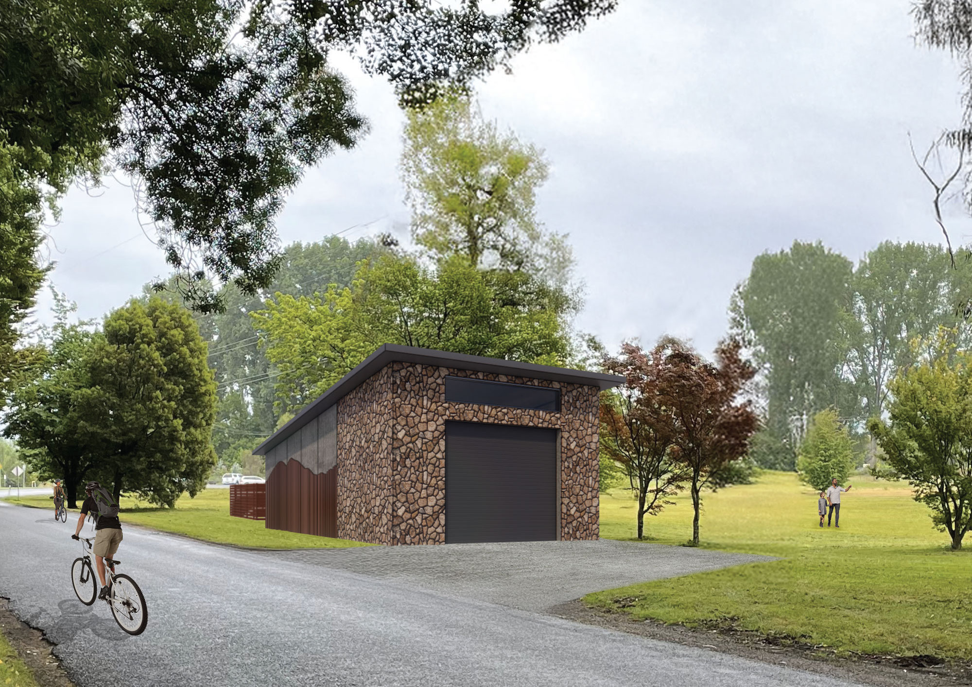 Option A - Design inspired by Mt Bogong