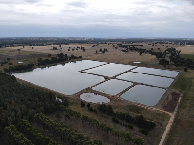 Rutherglen WWTP Aerial View